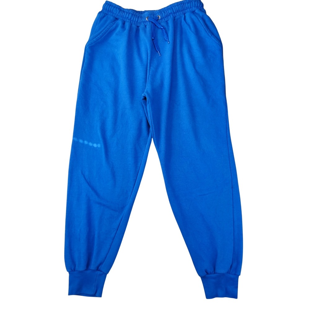 MAP Collection Joggers Mens 4XL Blue Sweatpants Fleece Lined Tapered Pockets